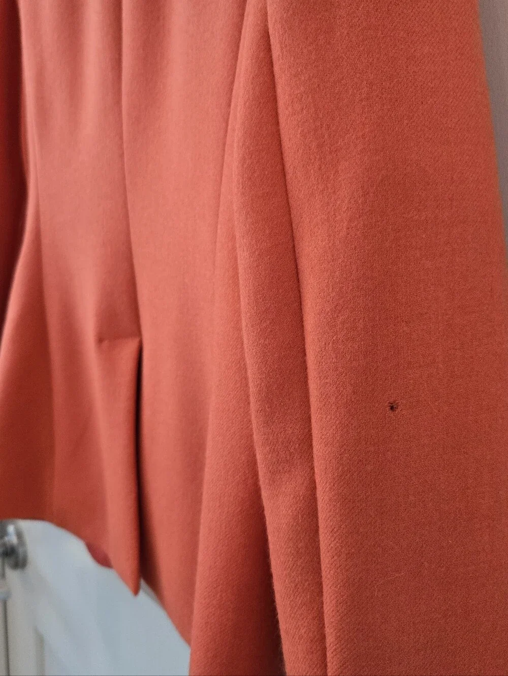 J.Crew Orange 100% Wool Blazer Sz 6